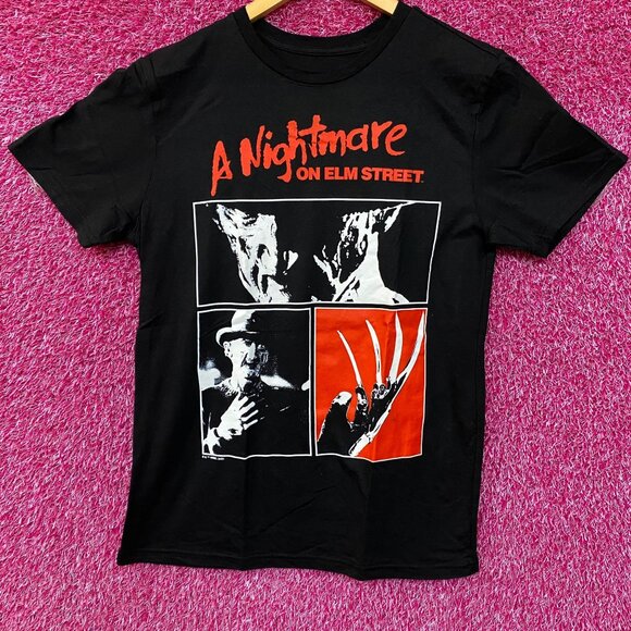 A Nightmare On Elm Street Freddy Krueger Graphic Design T-Shirt Medium - Picture 1 of 4